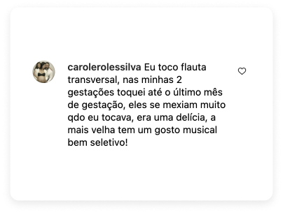 Depoimento de aluna